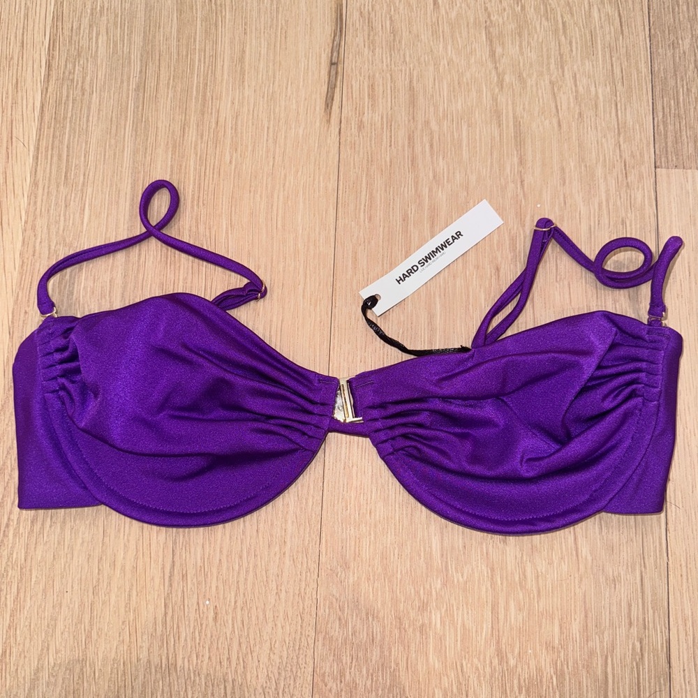 Hard Swimwear | Balconette top | Violetto